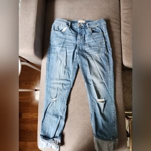 Harper heritage cropped jeans